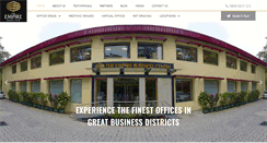 Desktop Screenshot of empirebusinesscentres.com